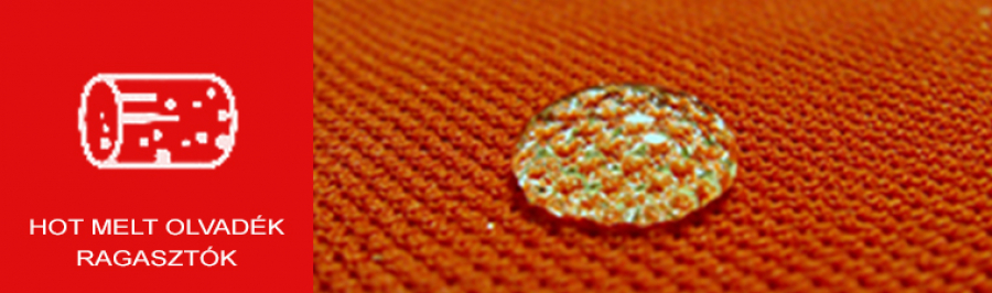 Hot melt olvad&eacute;k ragaszt&oacute;k